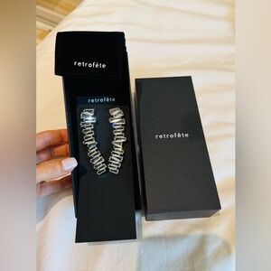 RETROFETE AIMS DONNA EARRINGS SILVER OS